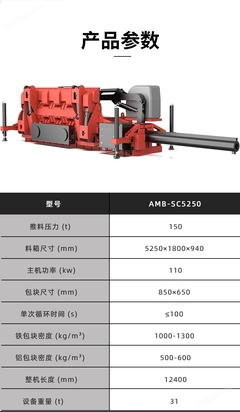 恩派特報廢汽車殼壓塊設備成型效果好
